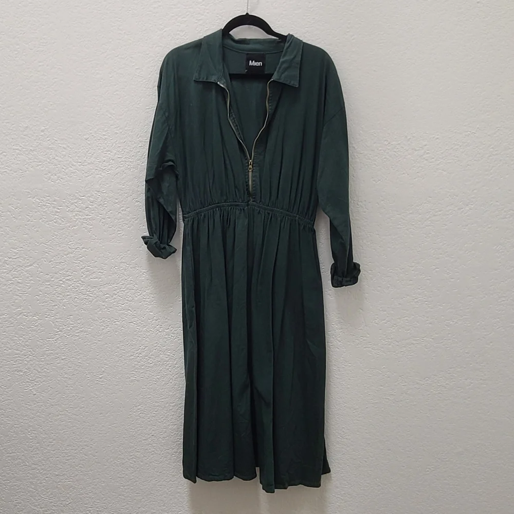 Mien Studios Maison Midi Dress - Jade - Picture 4 of 6